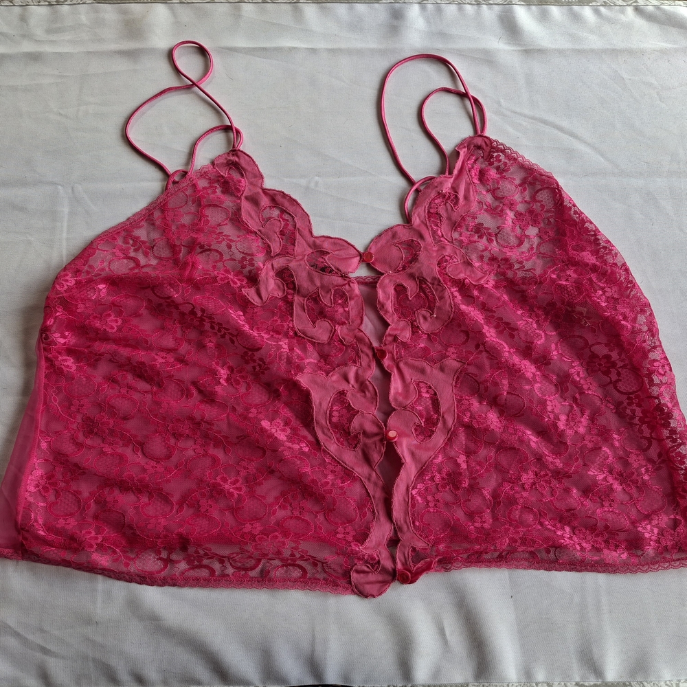 Lace Bralette in Pink